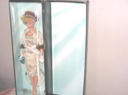 EVENING SPLENDOR BLONDE PONYTAIL BARBIE DOLL REPRODUCTION NIB